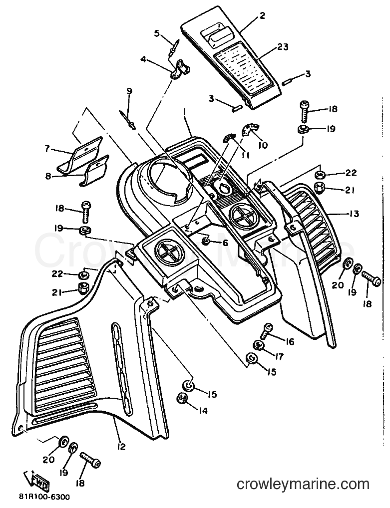 1990 Snowmobile XL540 - XL540 (86L2) [010] - INSTRUMENT PANEL
