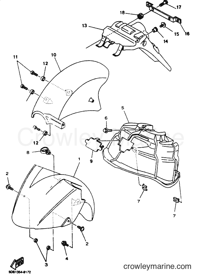 Yamaha Motors YP125E (5DSF) [999] - FENDER
