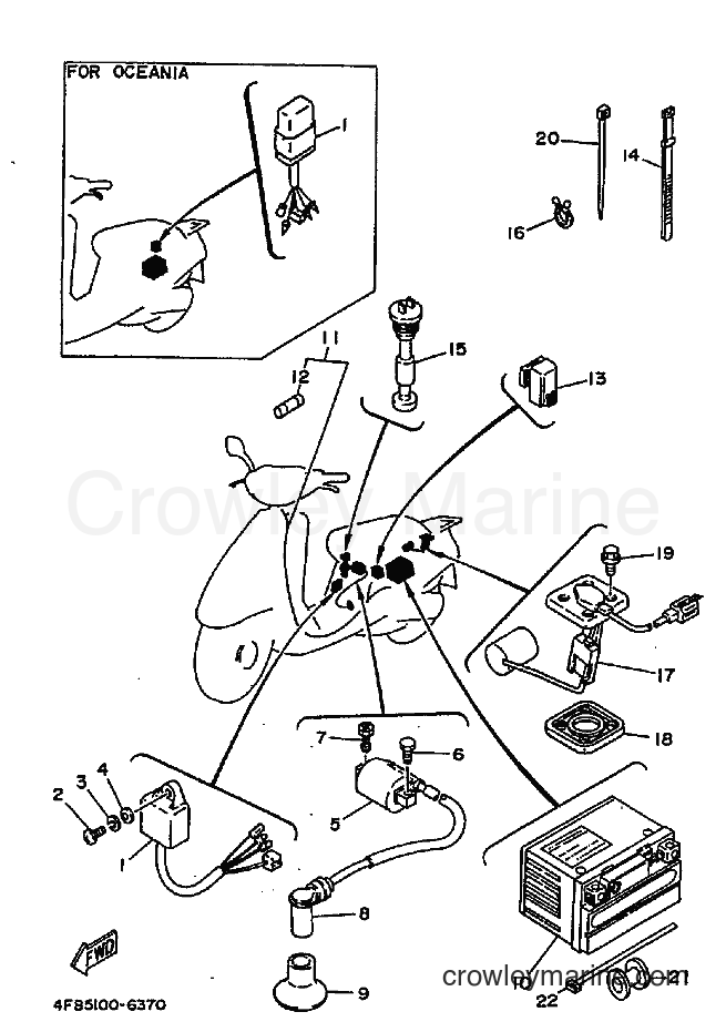 Yamaha Motors CY50 (3SA7) [010] - ELECTRICAL 2