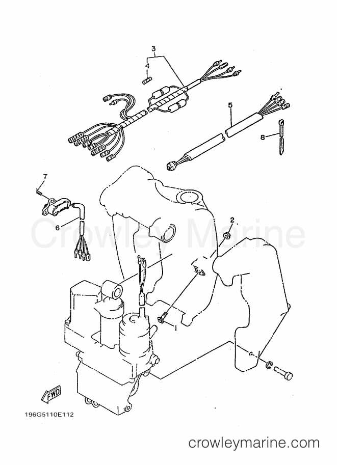 Yamaha Motors 150A (6G40) [010] - BRACKET 2
