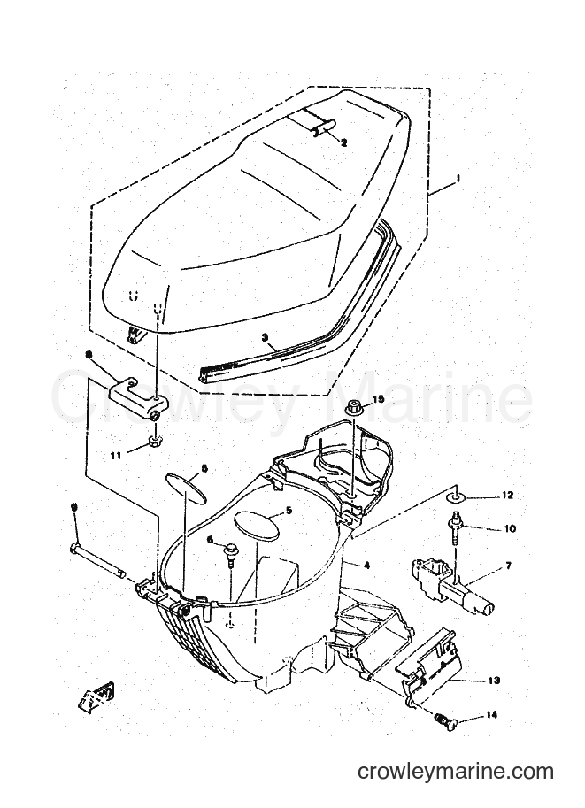 1996 Scooter YA50R - YA50R (4PC5) [010] - SEAT