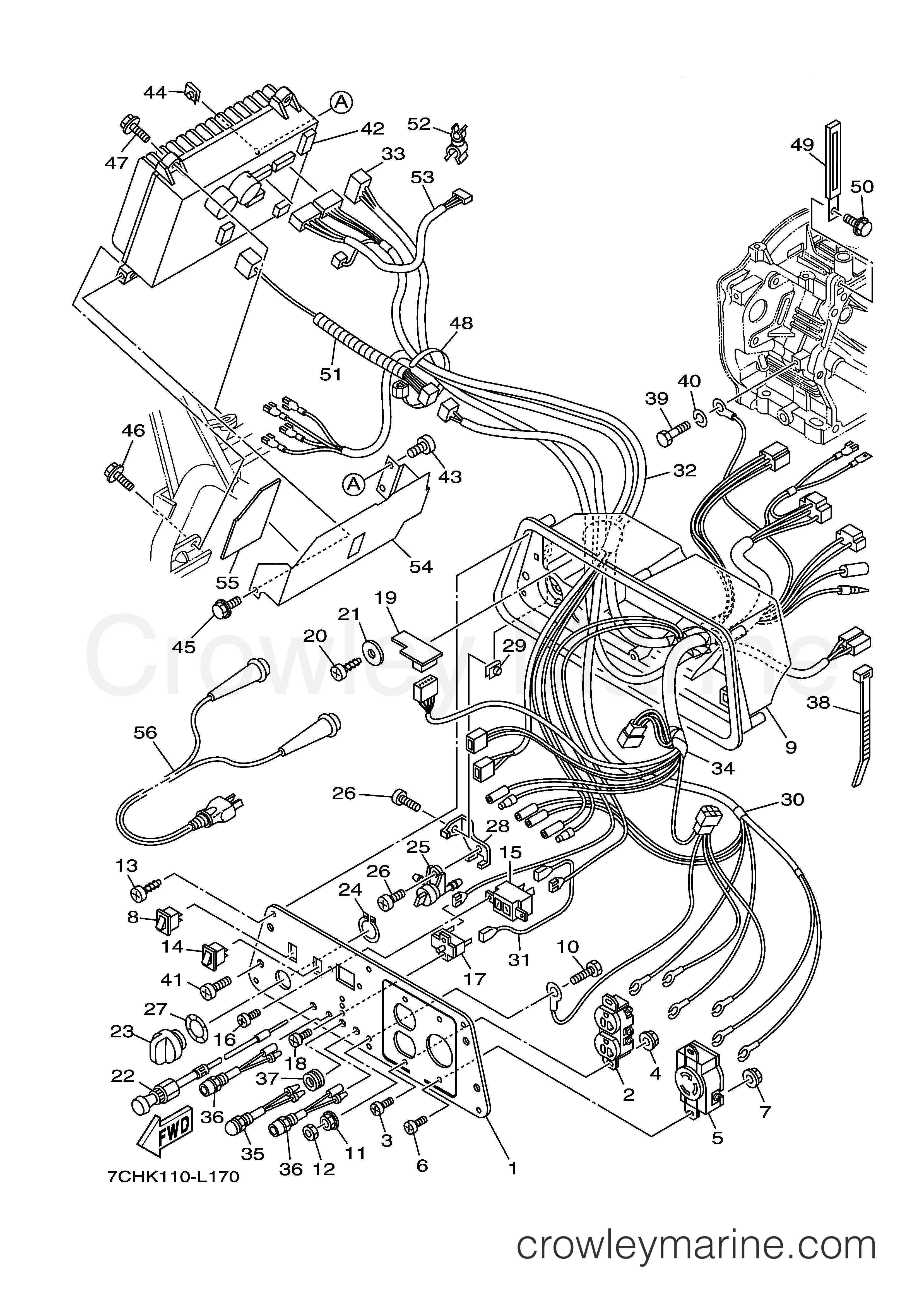 Yamaha Motors EF3000IS - CONTROL BOX 1