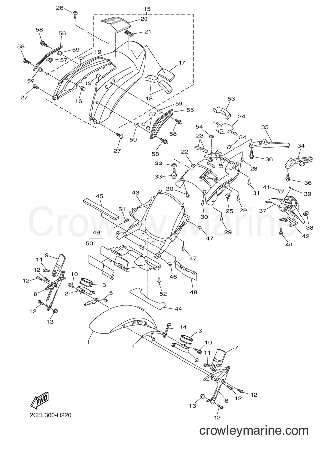 Yamaha Motors VMX17 (2CEL) [010] - FENDER