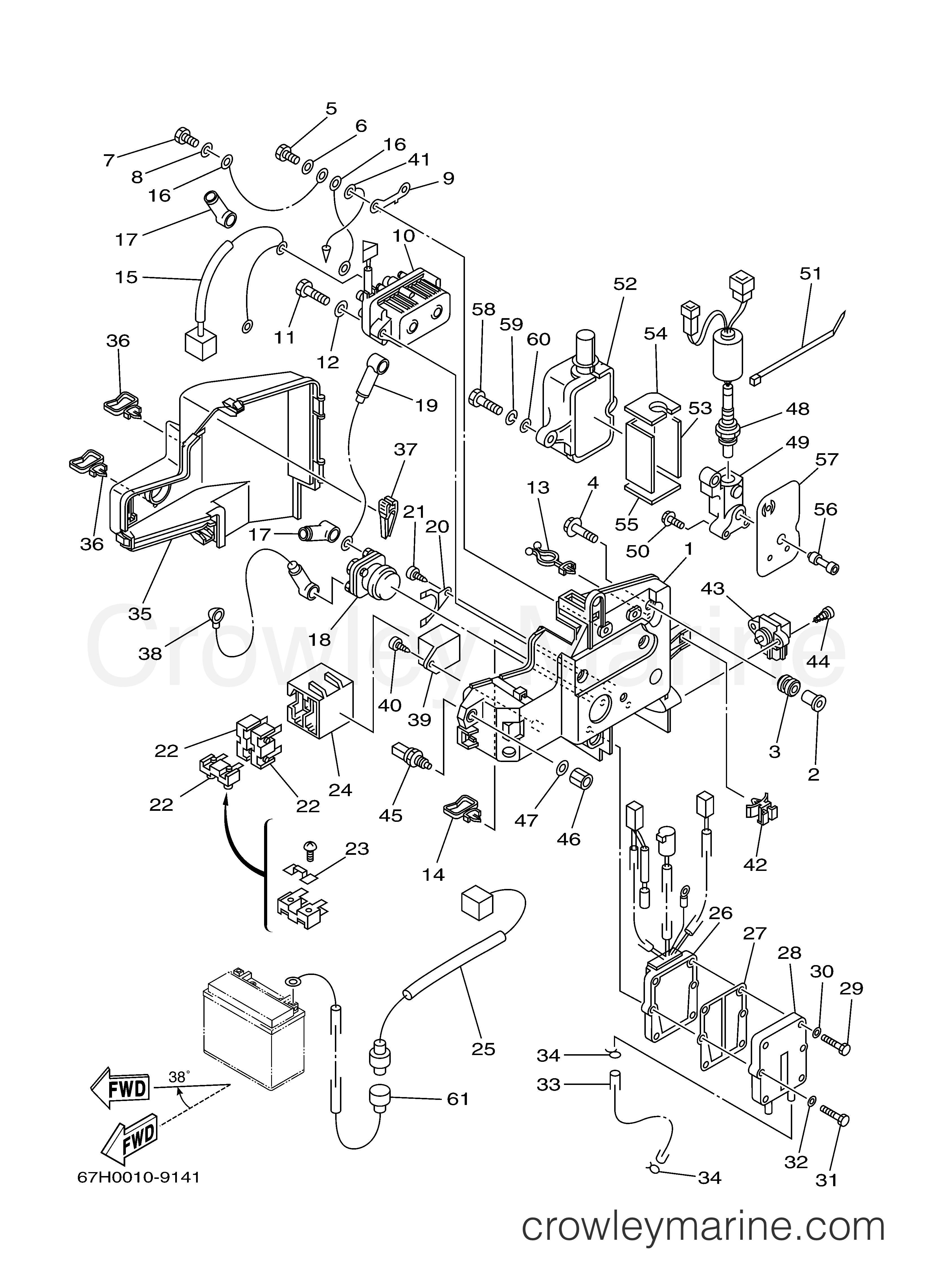 Yamaha Motors DX150TLRY - ELECTRICAL 3