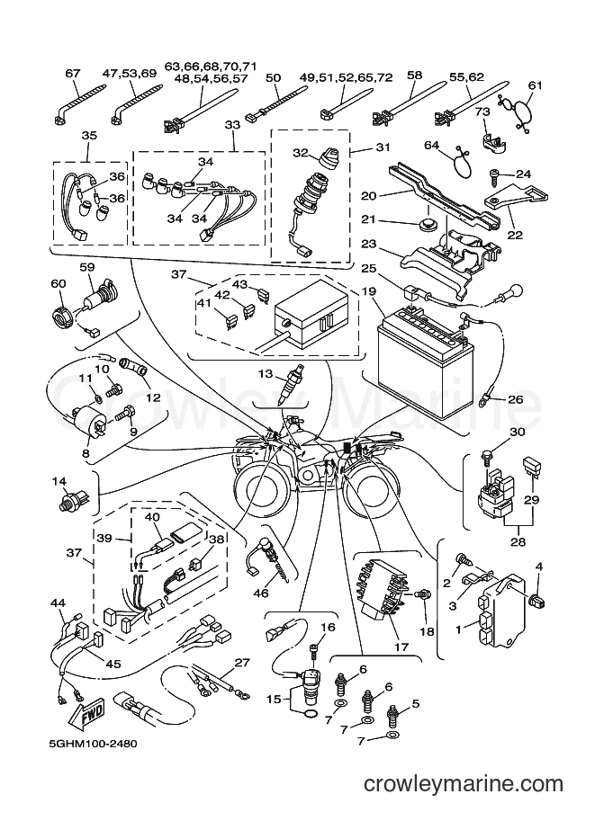 2002 ATV YFM400FWA - YFM400FWA (5GHM) [010] - ELECTRICAL 1