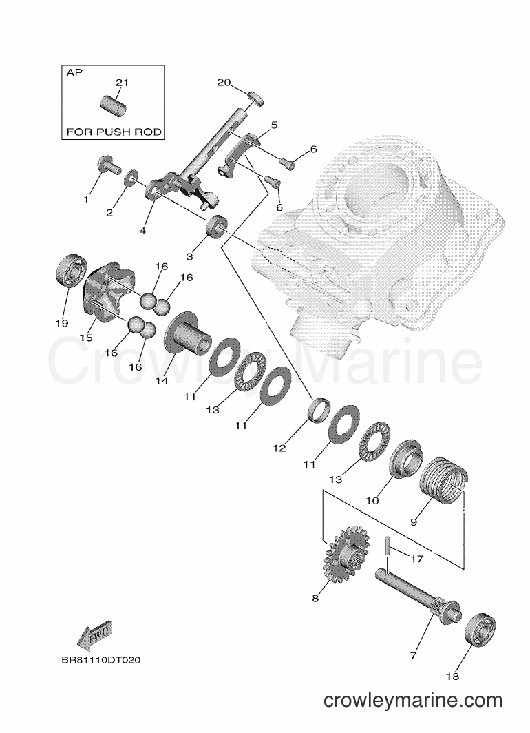 2018 Dirt Bike YZ65 - YZ65 (BR82) [010] - GOVERNOR
