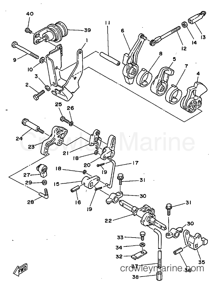 Yamaha Motors 25N (6L2) [08C] - CONTROLLER 1