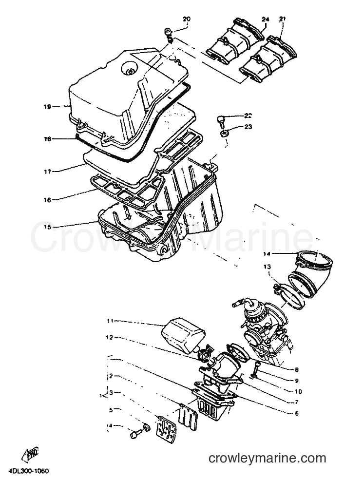 Yamaha Motors TZR125 (4DL2) [999] - INTAKE
