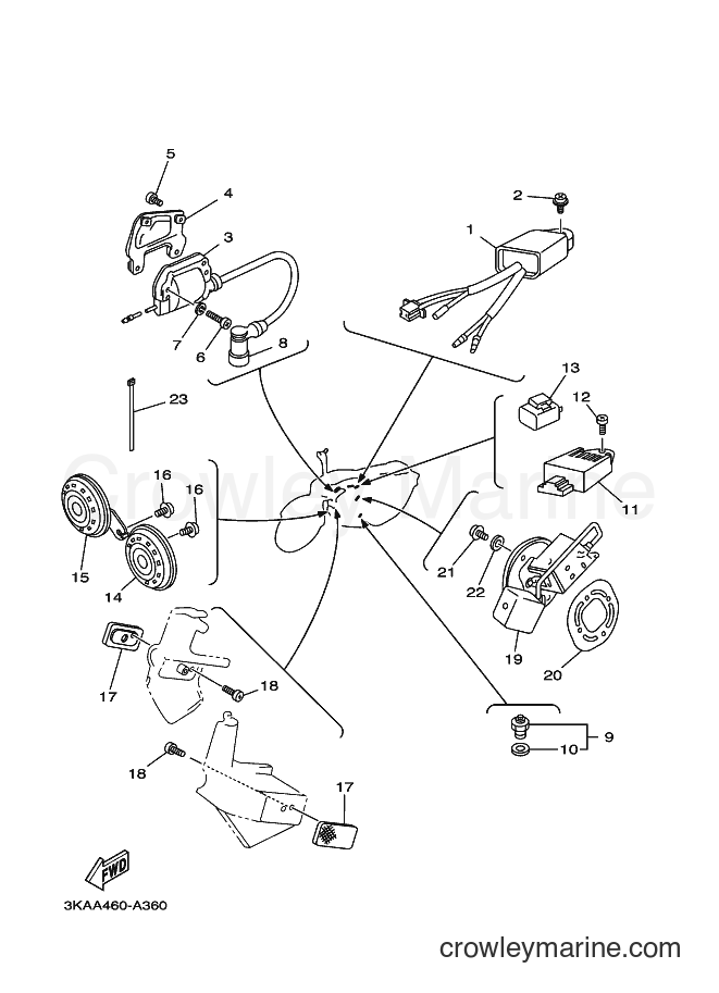 2002 Street Bike RX-K - RX-K (3KAA) [010] - ELECTRICAL 1