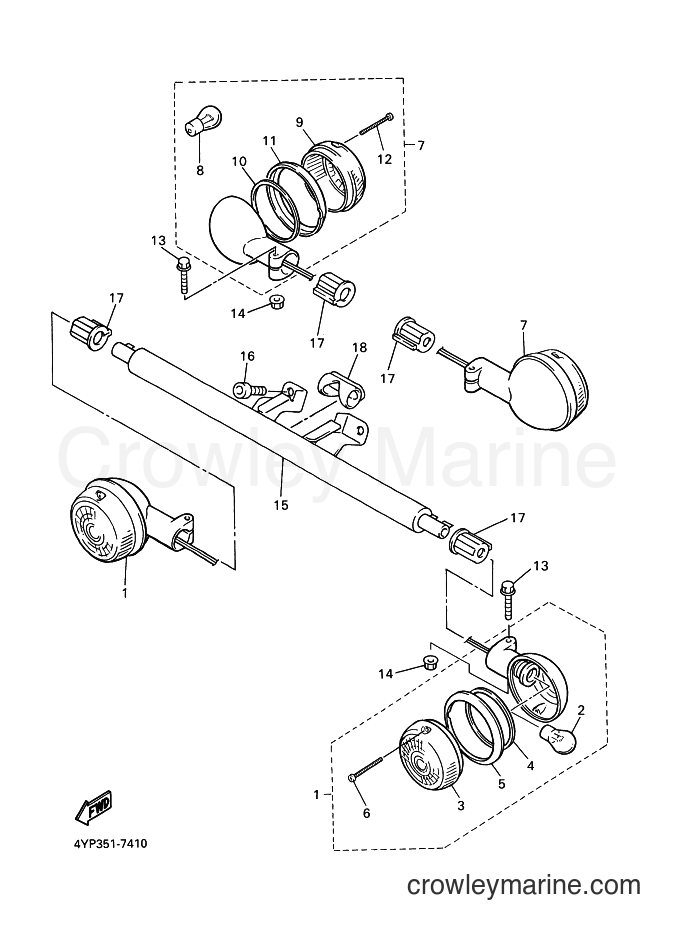 Yamaha Motors XVZ1300A (4YP2) [030] - FLASHER LIGHT