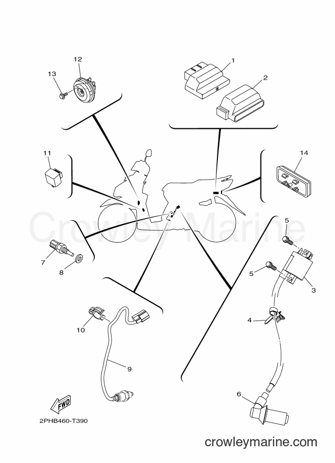 Yamaha Motors LNS125 (2PHB) [010] - ELECTRICAL 2