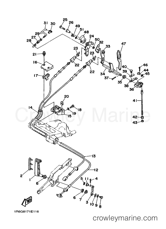 Yamaha Motors F9.9A (6G80) [010] - CONTROL