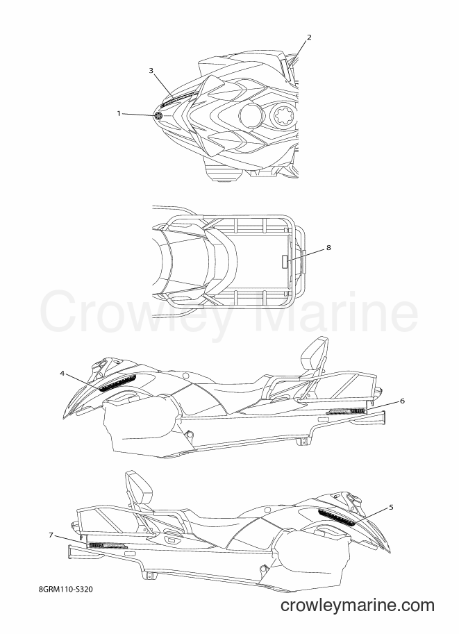 2018 Snowmobile RPZ50MP - RPZ50MP (8GRP) [020] - EMBLEM