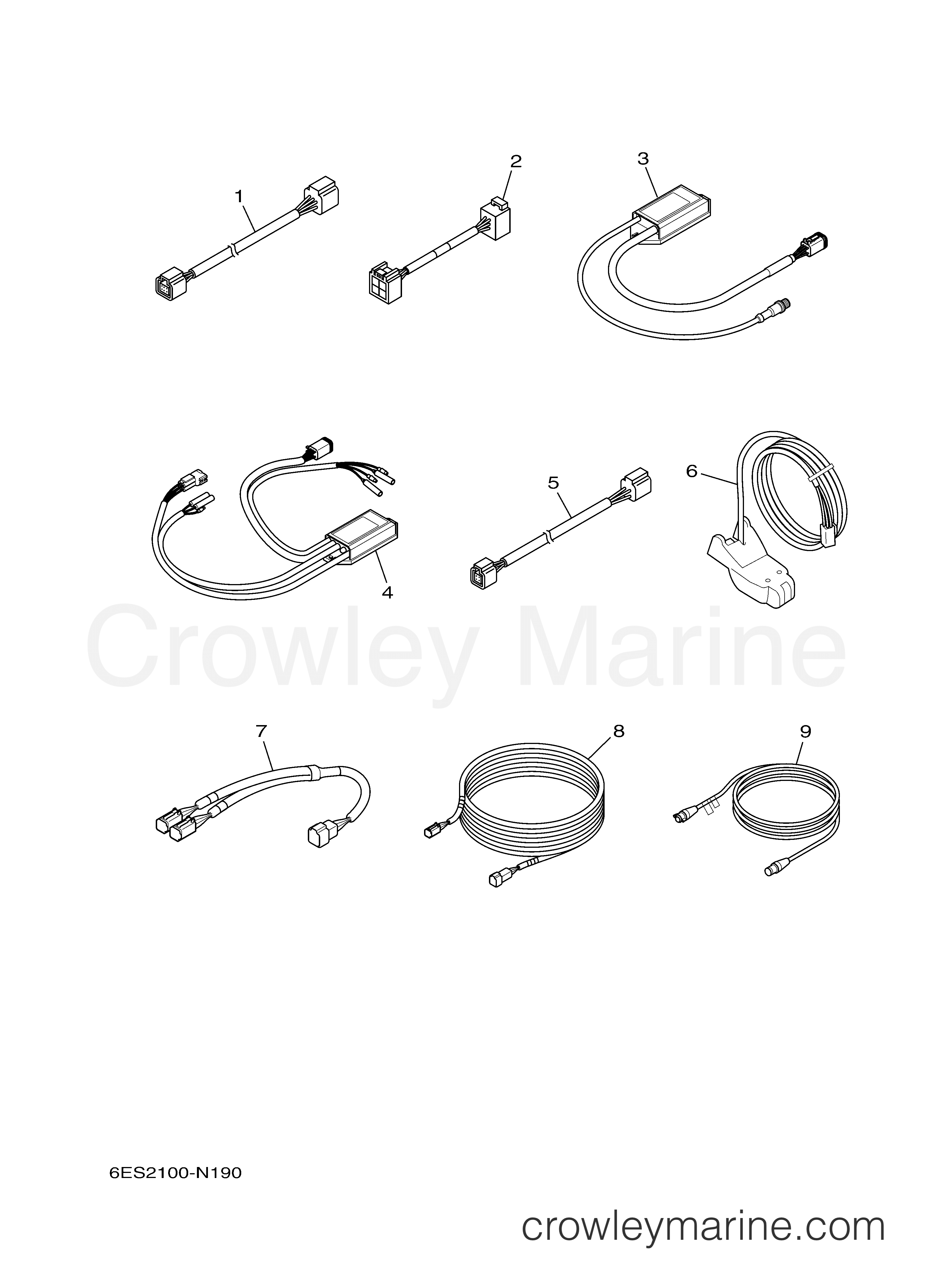 Yamaha Motors Helm Master 2014 - OPTIONAL PARTS
