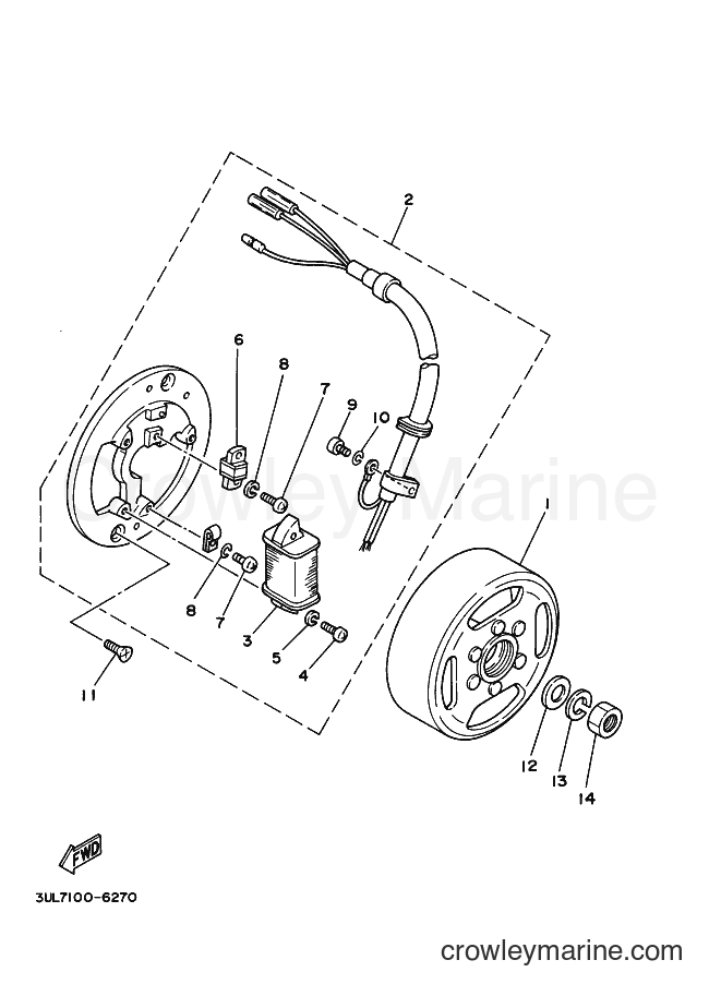 Yamaha Motors RT100 (3ULB) [030] - GENERATOR