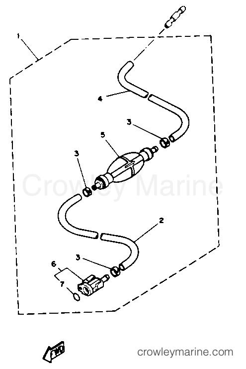 Yamaha Motors L130TXRQ - FUEL SYSTEM 2
