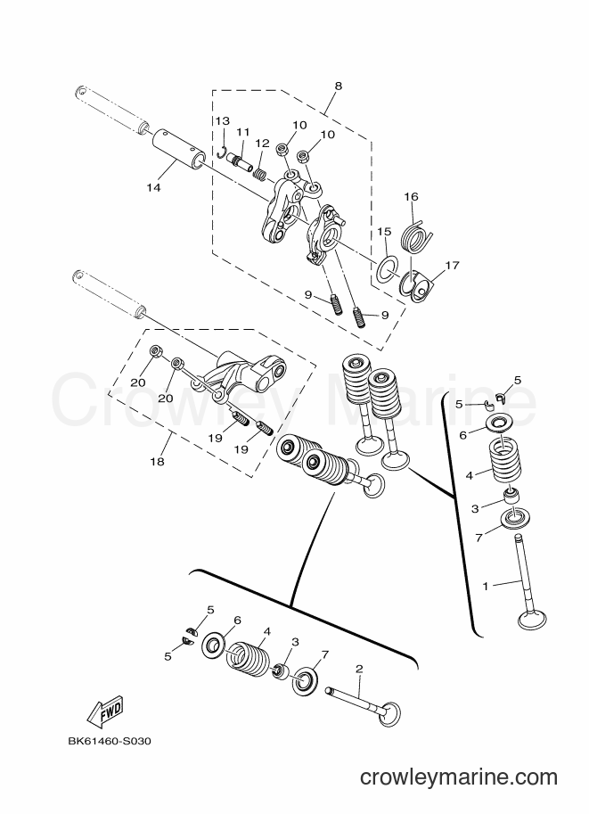 2017 Street Bike YZF155 - YZF155 (B0C1) [010] - VALVE
