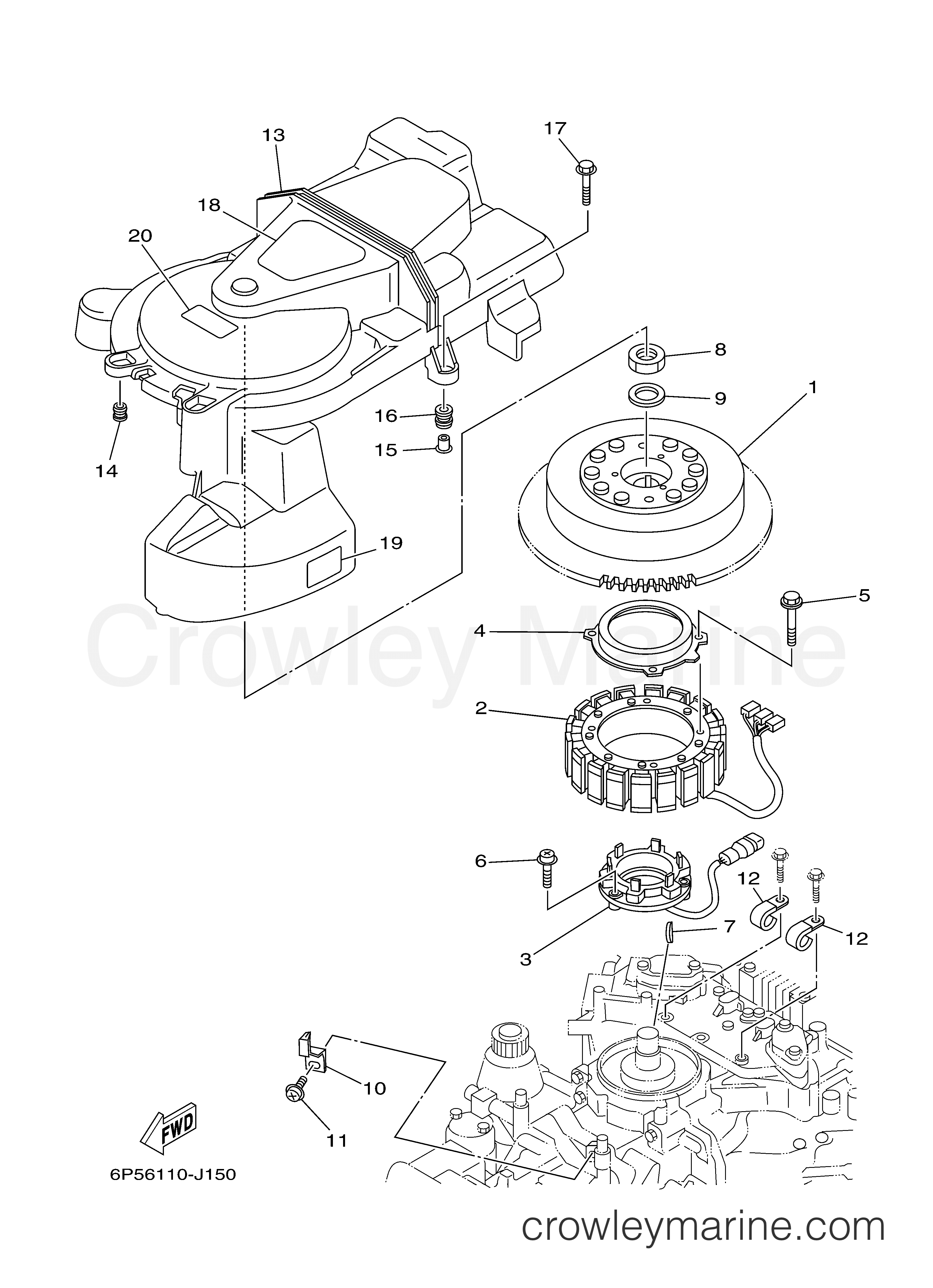 Yamaha Motors VZ225HTLR - GENERATOR