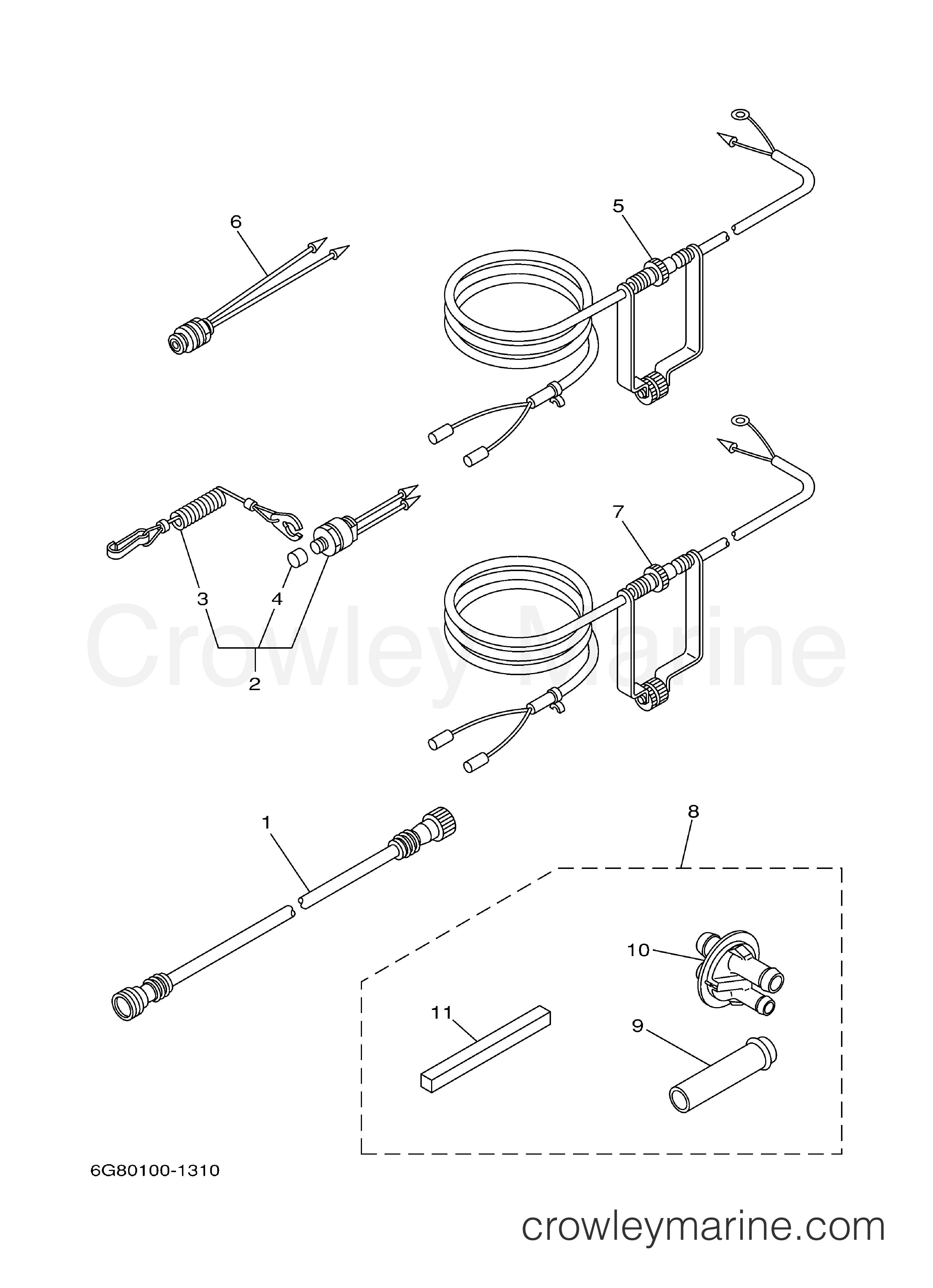 Yamaha Motors F9.9ELRB - OPTIONAL PARTS
