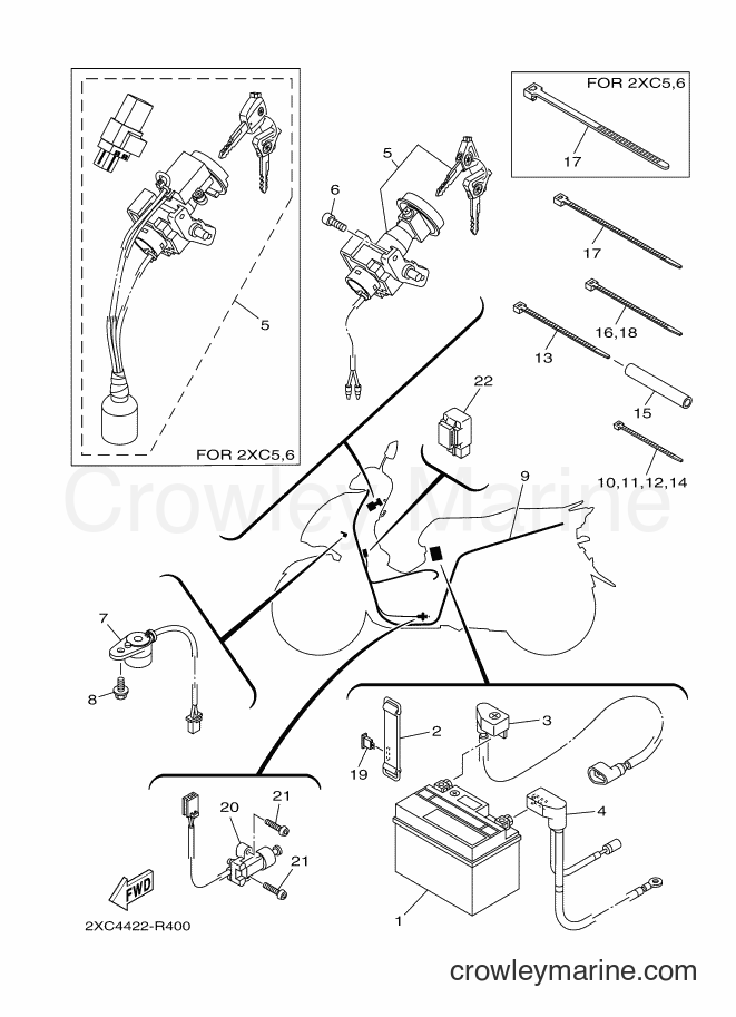 Yamaha Motors AT125FC (2XC5) [010] - ELECTRICAL 1
