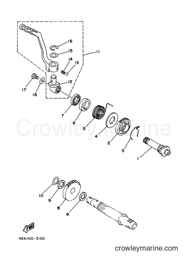 2000 Dirt Bike YZ80LW - YZ80LW (4LC7) [020] - STARTER