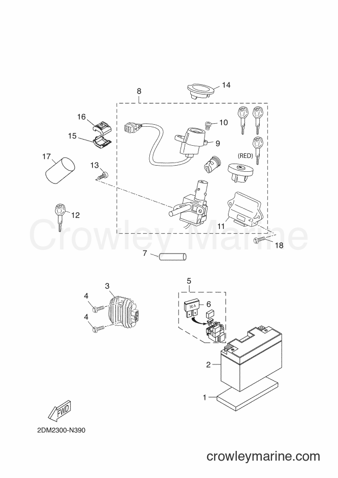 Yamaha Motors YP125RA (2DMC) [020] - ELECTRICAL 1