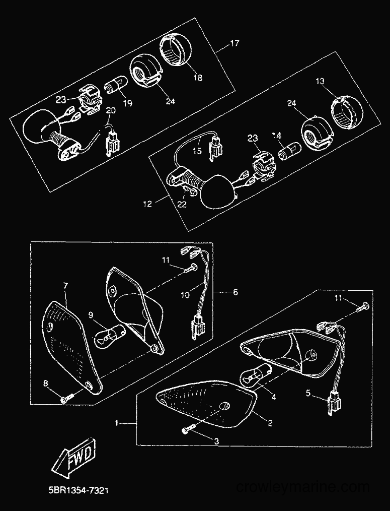 2000 Scooter YQ50 - YQ50 (5HEK) [010] - FLASHER LIGHT