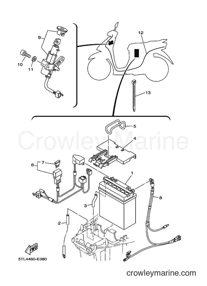 2006 Scooter AL115C - AL115C (5TL4) [010] - ELECTRICAL 1