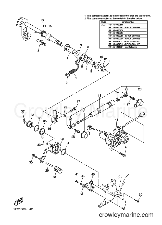 2006 Sport Bike FJR1300AS - FJR1300AS (2D21) [050] - SHIFT SHAFT
