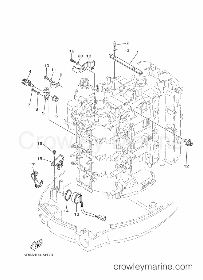 Yamaha Motors F75A (6D6B) [040] - ELECTRICAL 4