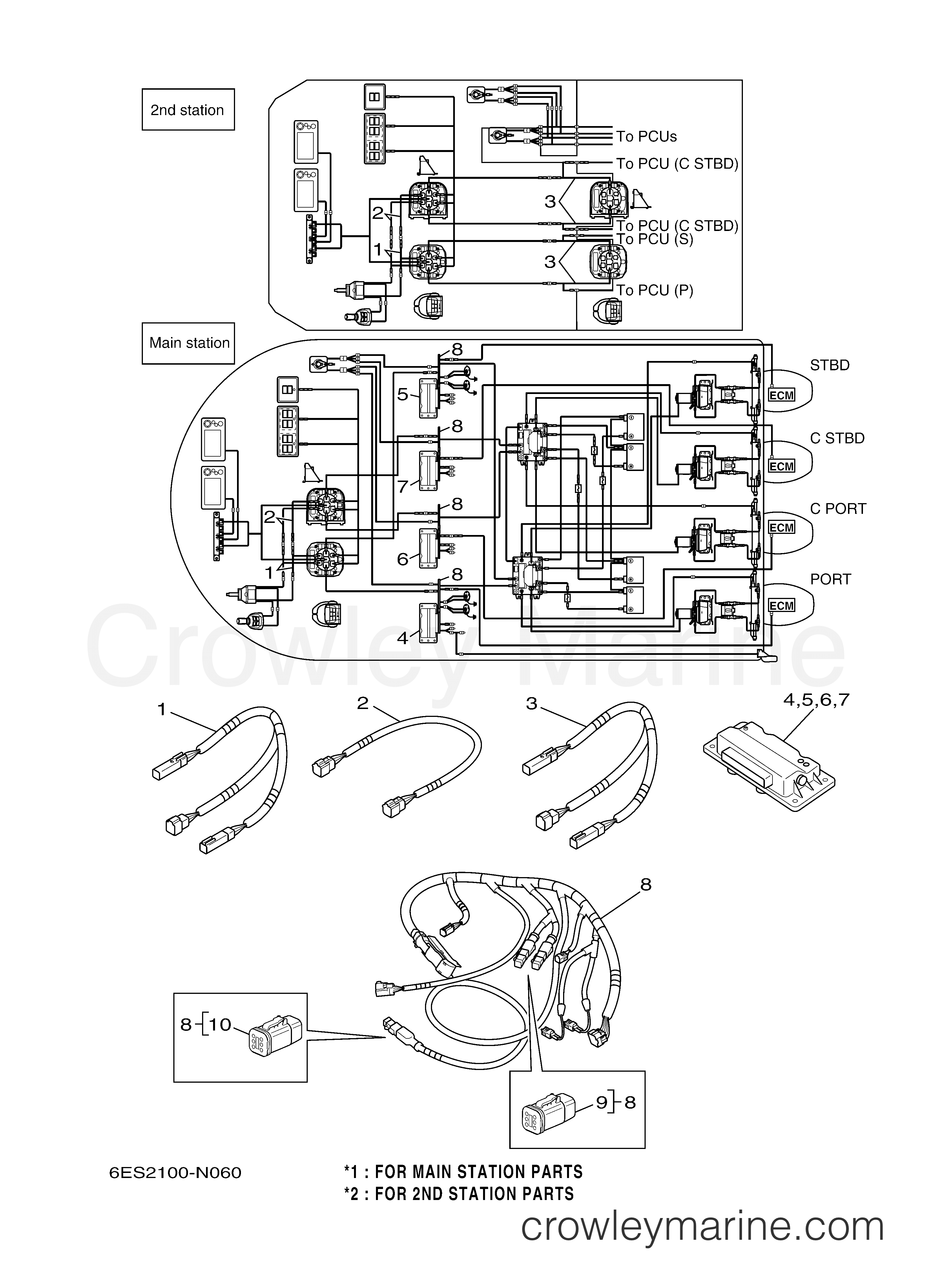 Yamaha Motors Helm Master 2014 - HARNESS (QUAD)