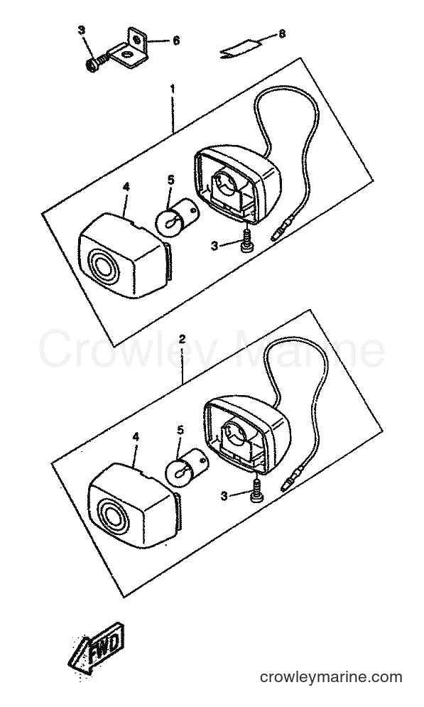 1999 Scooter CW50 - CW50 (4VVP) [010] - FLASHER LIGHT