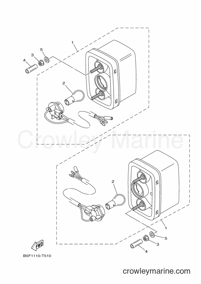 Yamaha Motors YXM700E (B5FA) [010] - TAILLIGHT