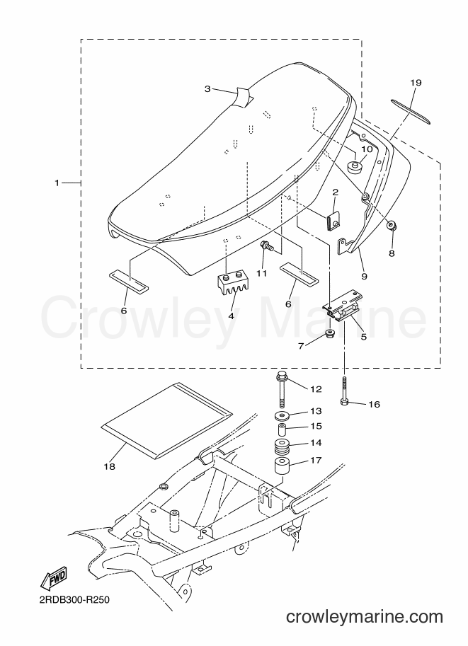 2016 Street Bike SR400 - SR400 (2RDB) [040] - SEAT