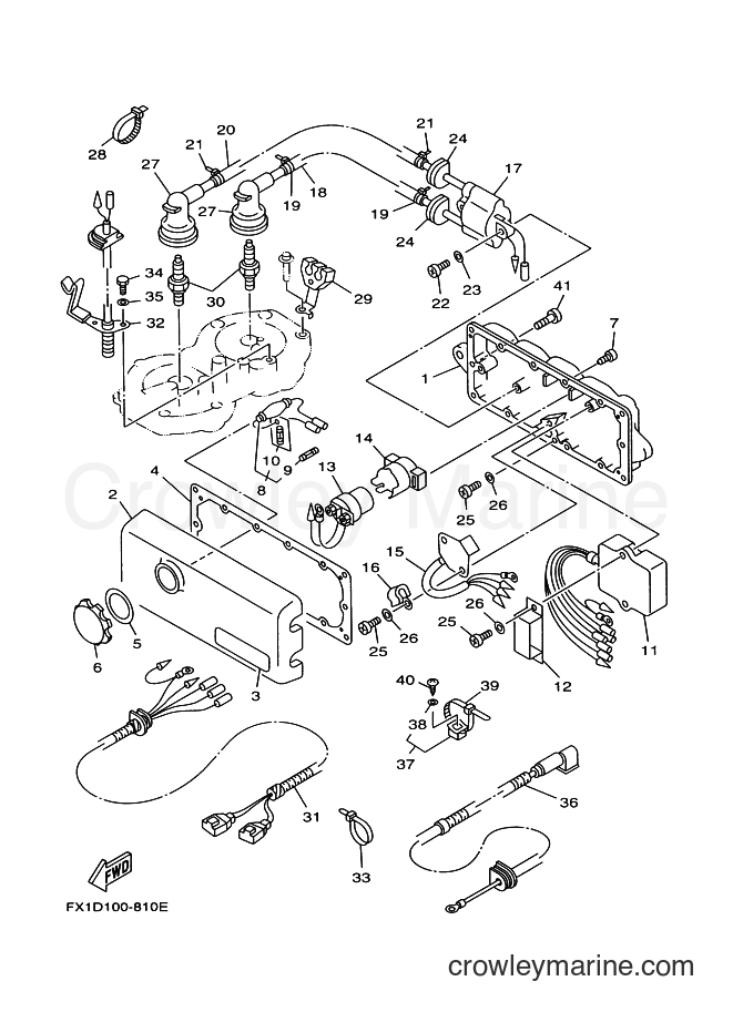 Yamaha Motors 700FX (FX1E) [010] - ELECTRICAL 1