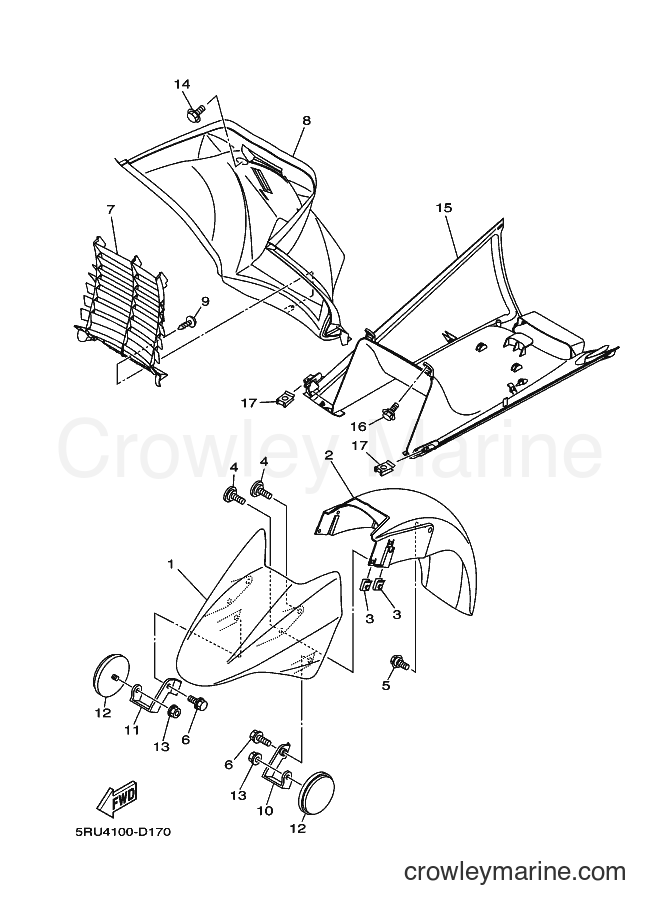 Yamaha Motors YP400 (34BS) [010] - FENDER