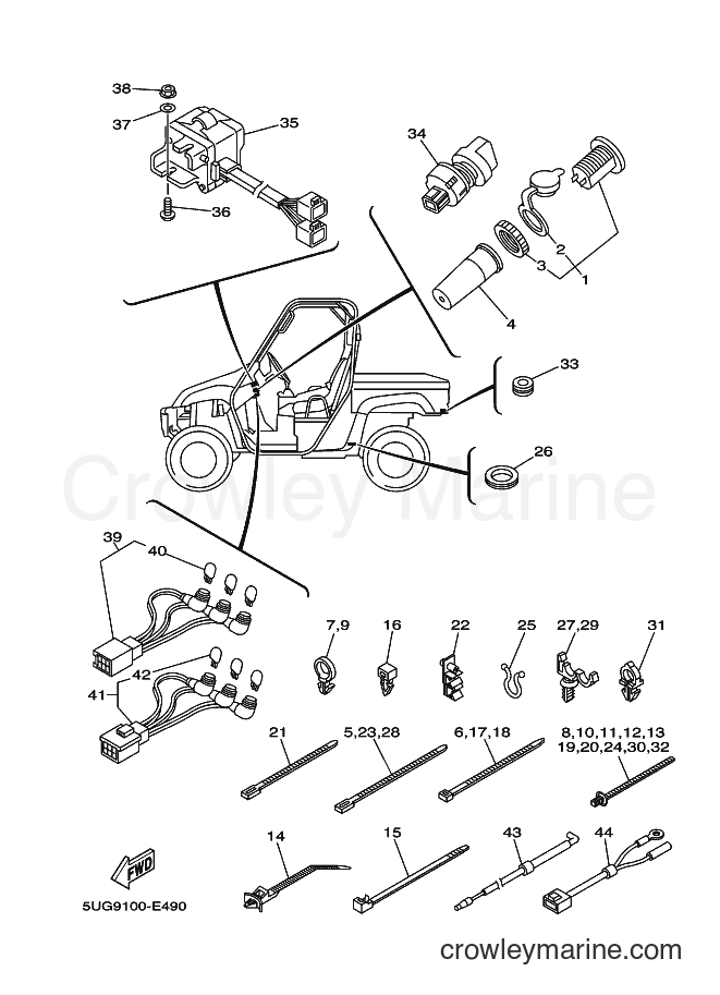 2006 ATV YXR660F - YXR660F (5UGA) [010] - ELECTRICAL 2