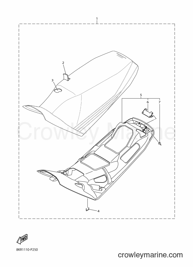 Yamaha Motors SRV10ML2 (8KU2) [010] - SEAT