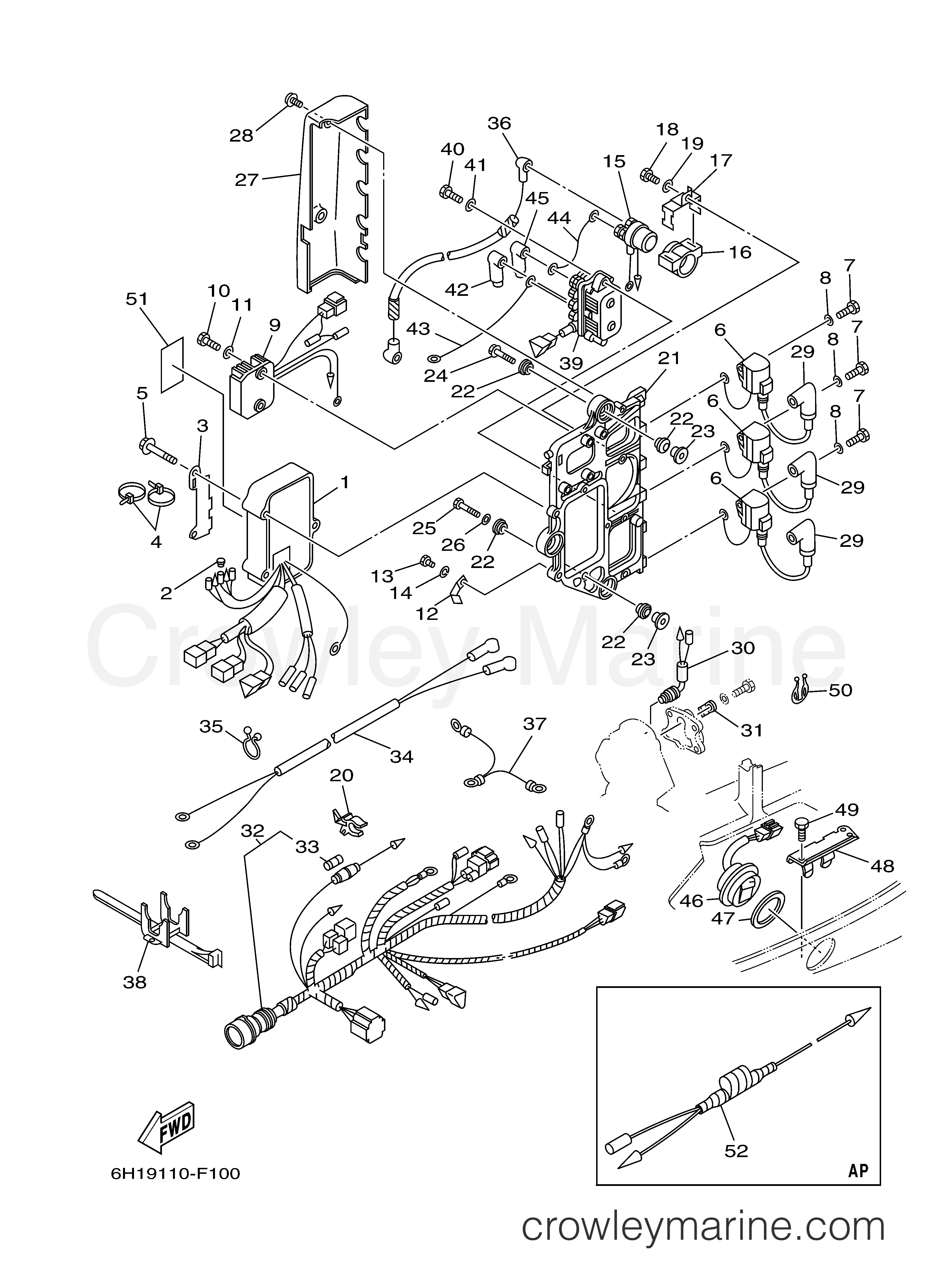 Yamaha Motors 90TLR - ELECTRICAL