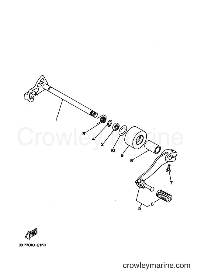 Yamaha Motors WR200R (4BF2) [999] - SHIFTER