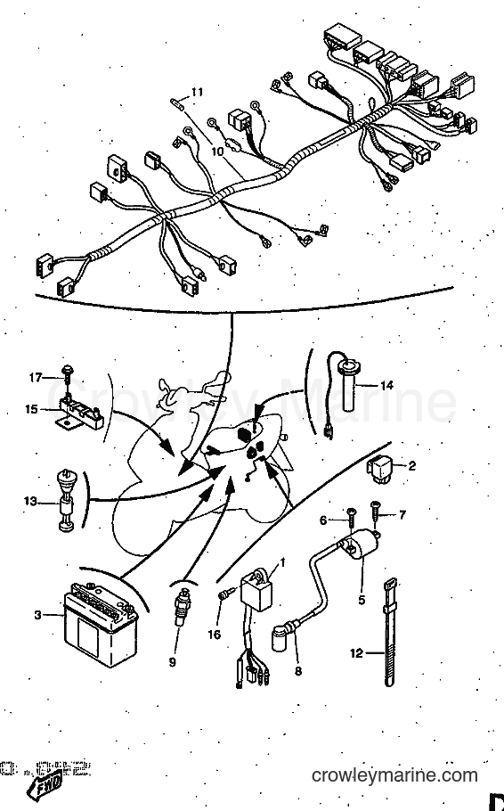 1997 Scooter YQ50 - YQ50 (5DP1) [999] - ELECTRICAL 2
