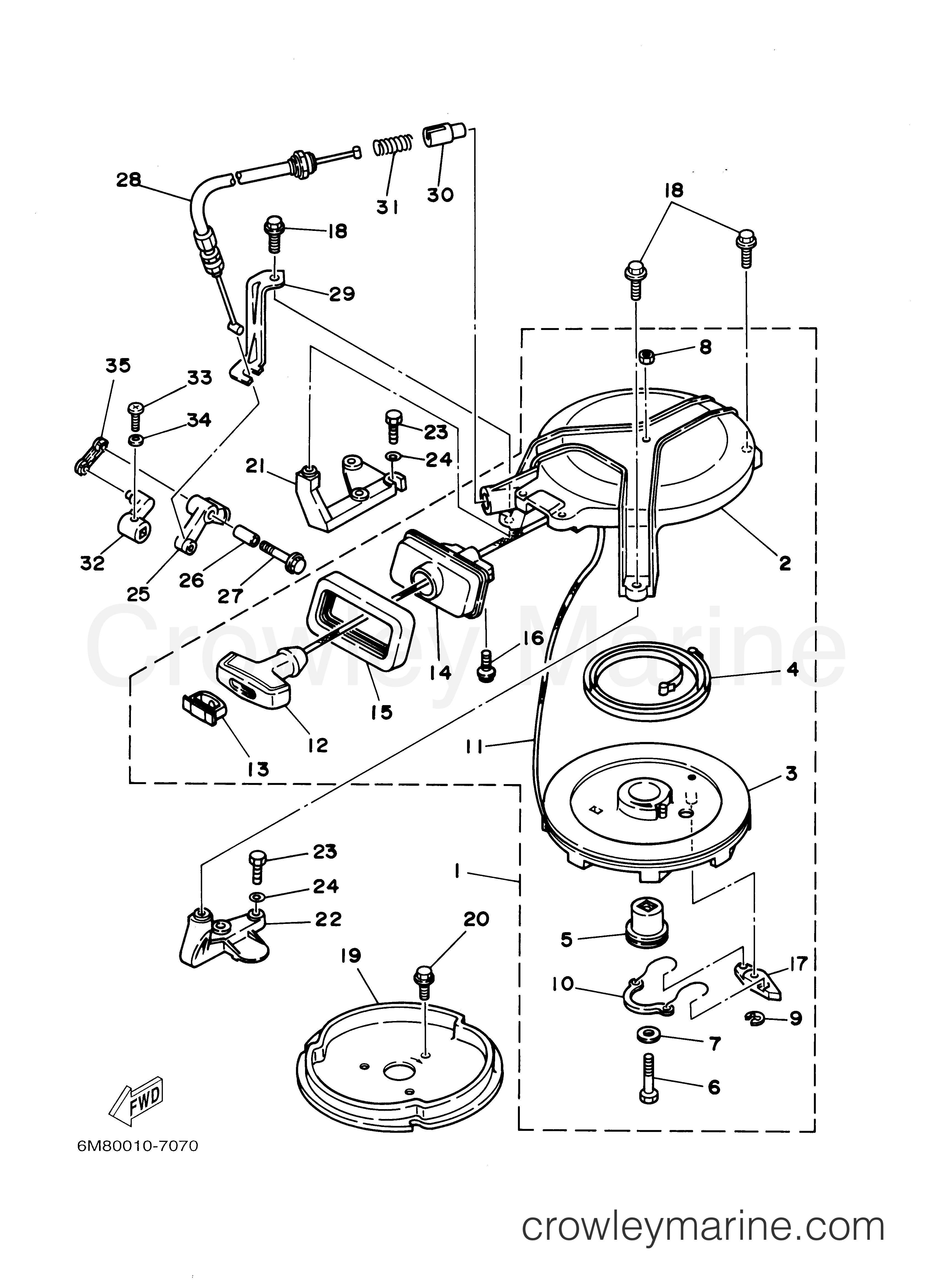 Yamaha Motors 8MSHB - STARTER