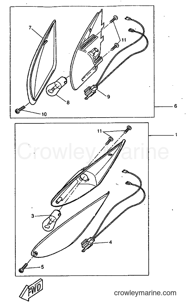 1998 Scooter CW50RS - CW50RS (4WB3) [010] - FLASHER LIGHT