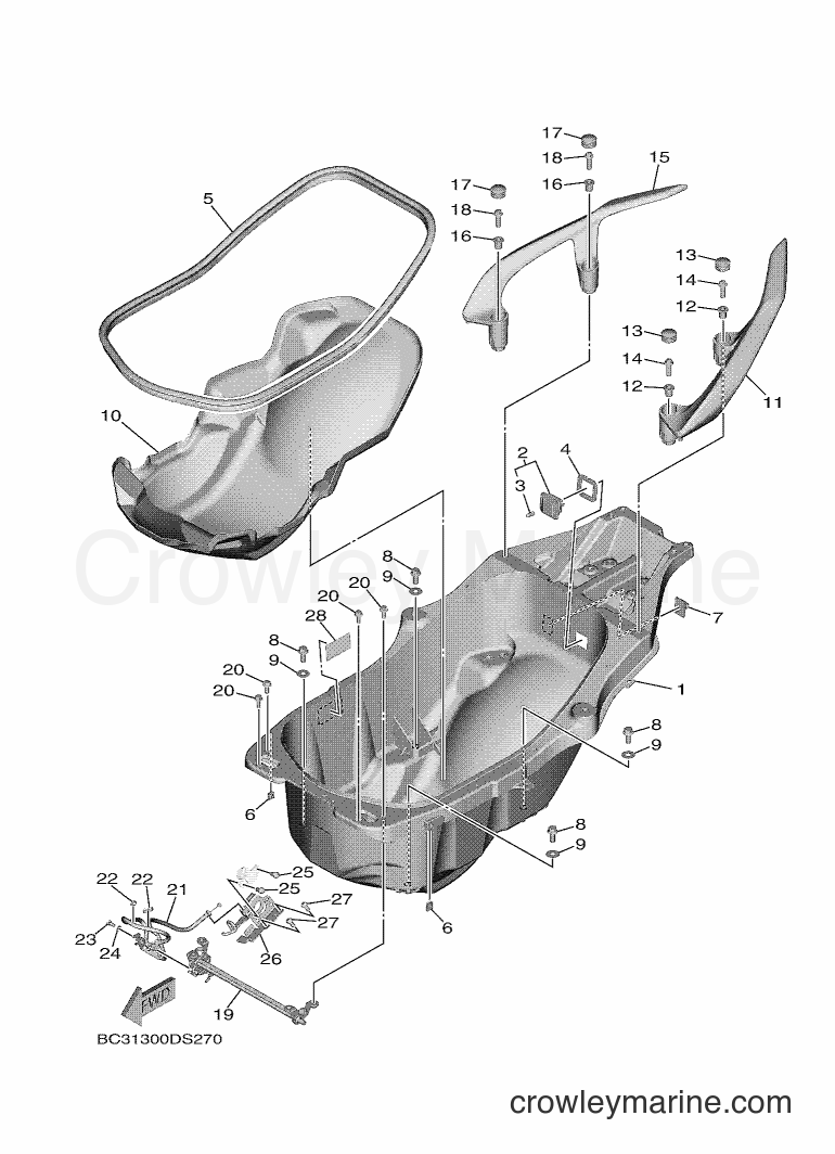 Yamaha Motors XP530D-A (BC37) [010] - SEAT 2