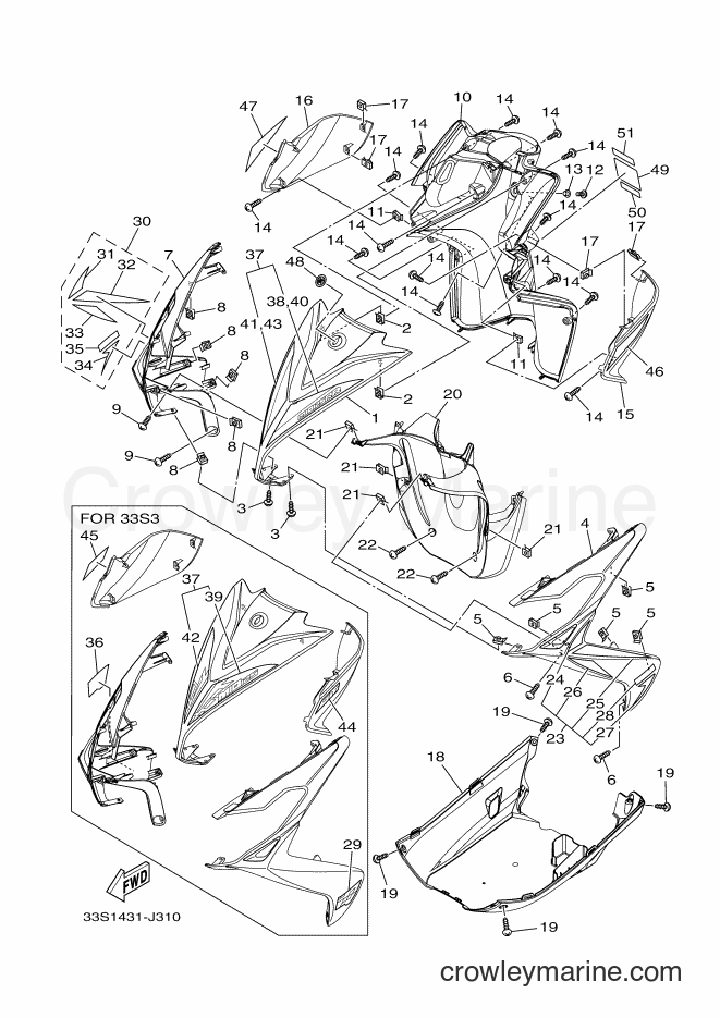 2010 Scooter AL125C - AL125C (33S2) [010] - LEG SHIELD