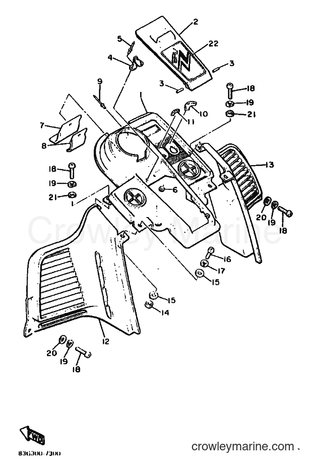 1991 Snowmobile SR540 - SR540 (86P3) [010] - INSTRUMENT PANEL