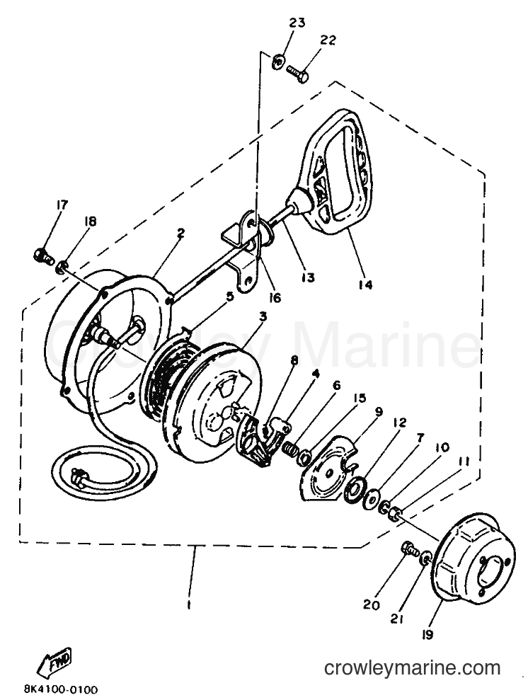 Yamaha Motors SR540 (86P3) [010] - STARTER