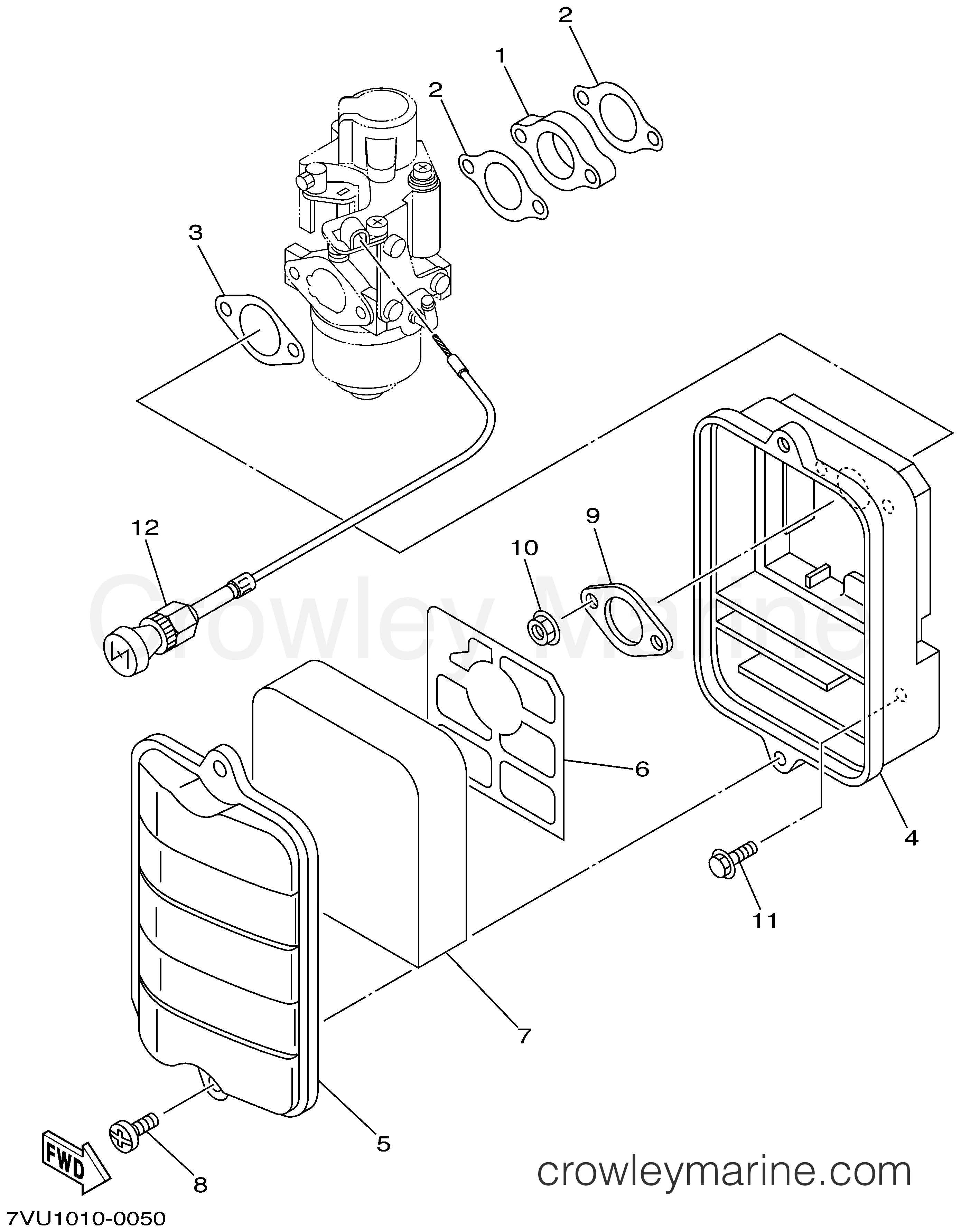 Yamaha Motors EF2800IC - INTAKE