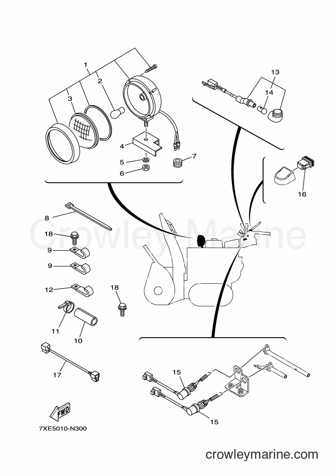 Yamaha Motors YS1070T (7XE5) [010] - HEADLIGHT