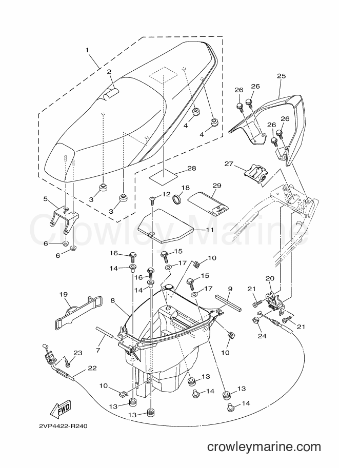 2016 Scooter T115FS-5 - T115FS-5 (2VP5) [010] - SEAT